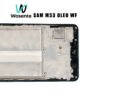 OLED WITH FRAME  LCD Screen + Digitizer Assembly for SAMSUNG M53 - Image 4