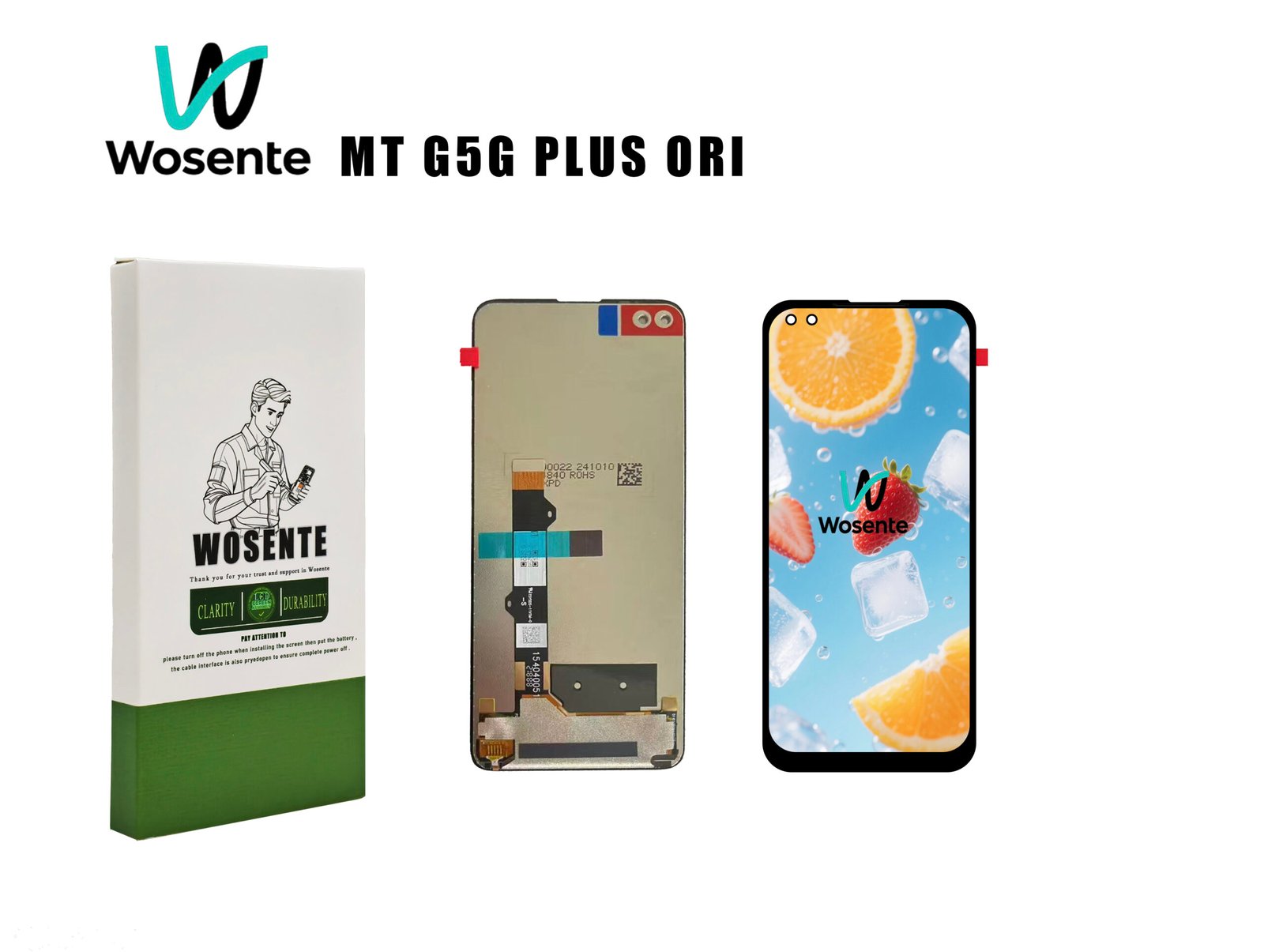 MT G5G PLUS ORI ORIGINAL LCD Screen + Digitizer Assembly for Motorola Moto G5G PLUS - Imagen 1