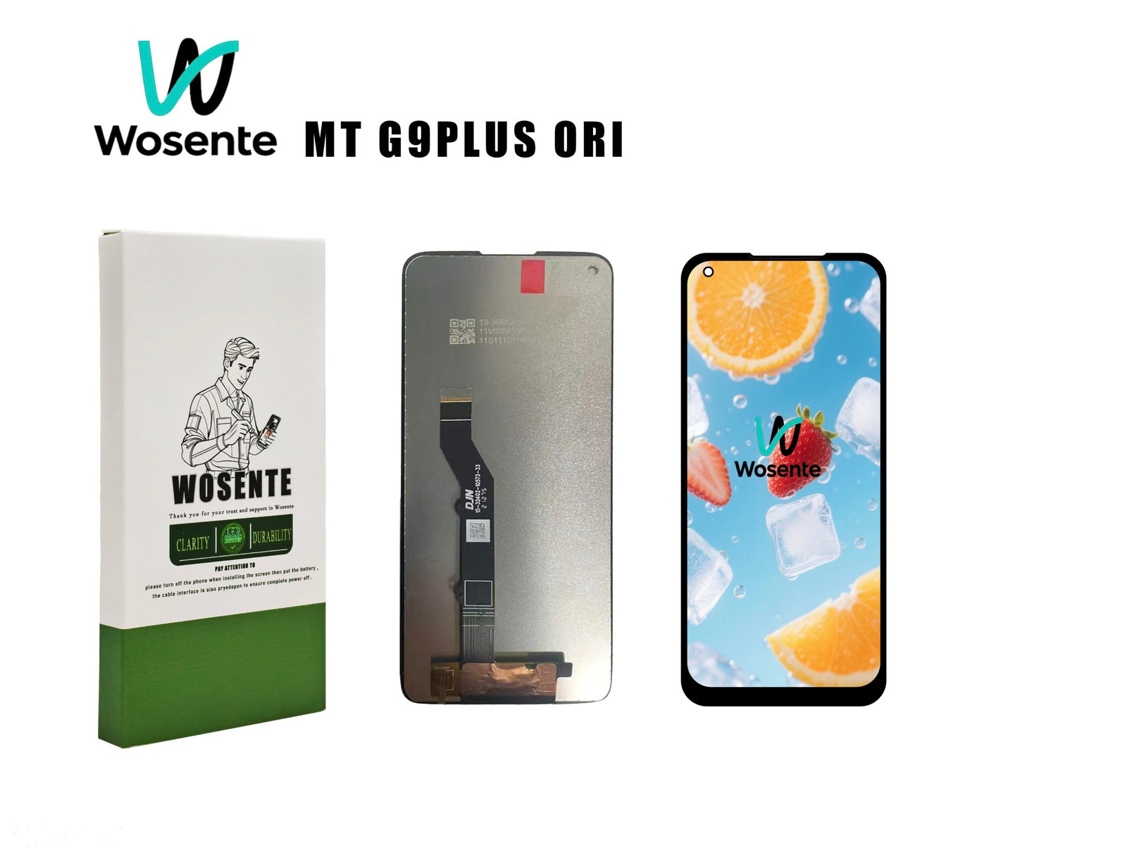 MT G9PLUS ORI ORIGINAL LCD Screen + Digitizer Assembly for Motorola Moto G9 PLUS - Image 1