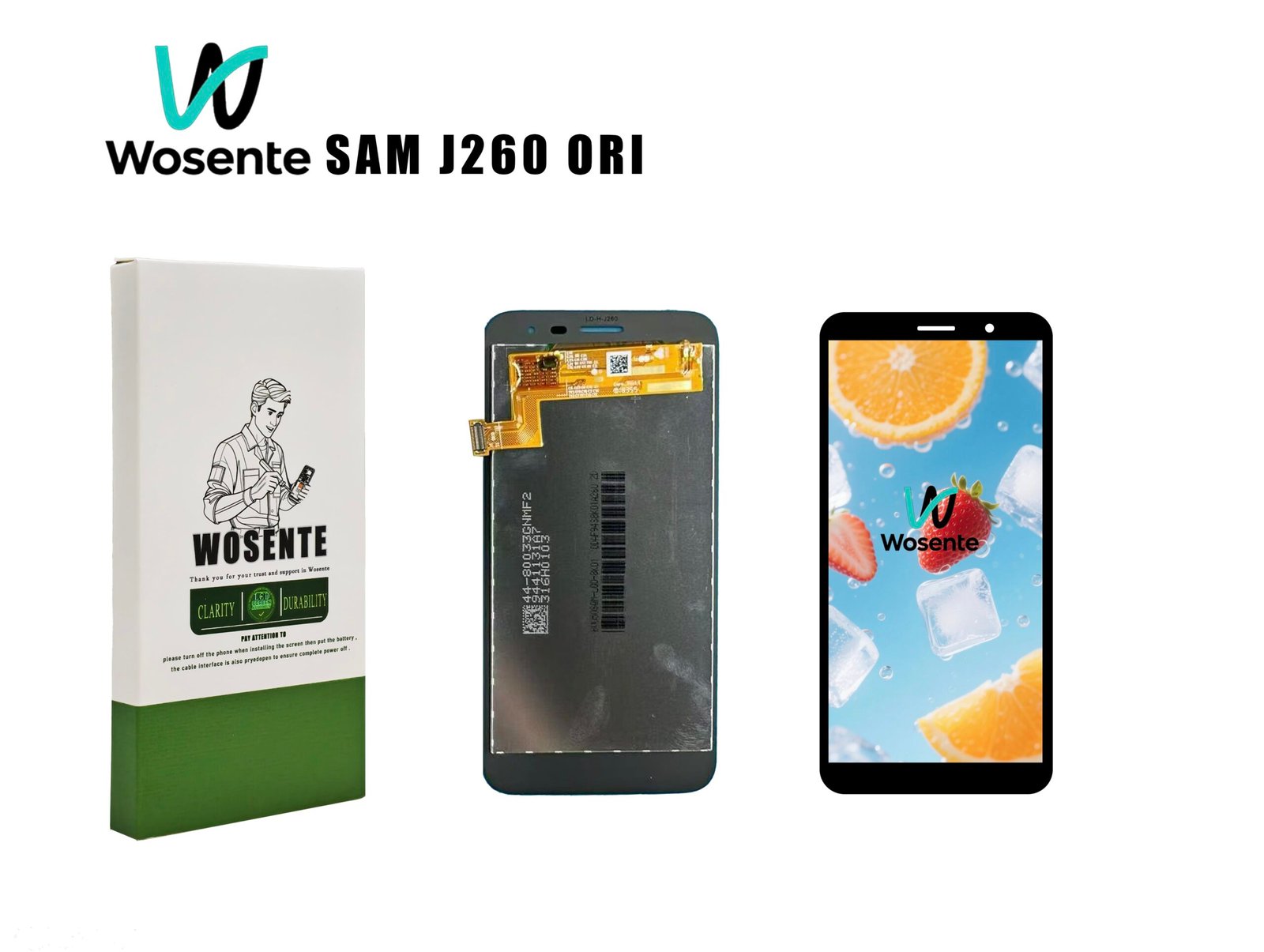 SAM J260 ORI ORIGINAL LCD Screen + Digitizer Assembly for SAMSUNG J260 - Image 1
