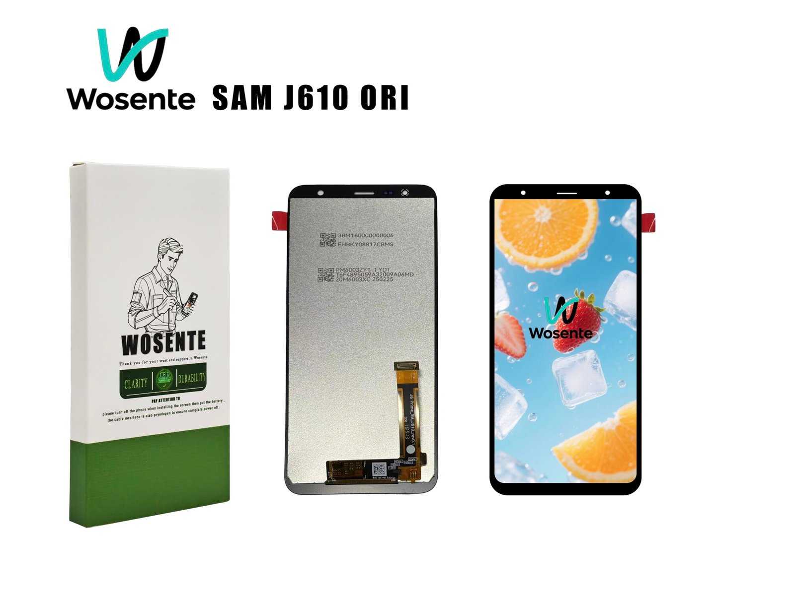 SAM J610 ORI ORIGINAL LCD Screen + Digitizer Assembly for SAMSUNG J610 - Image 1