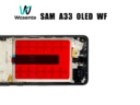 OLED LCD SCREEN WITH FRAME + Digitizer Assembly for SAMSUNG A33 - Image 2