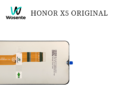 ORIGINAL LCD SCREEN+Digitizer Assembly for HONOR X5 - Image 3