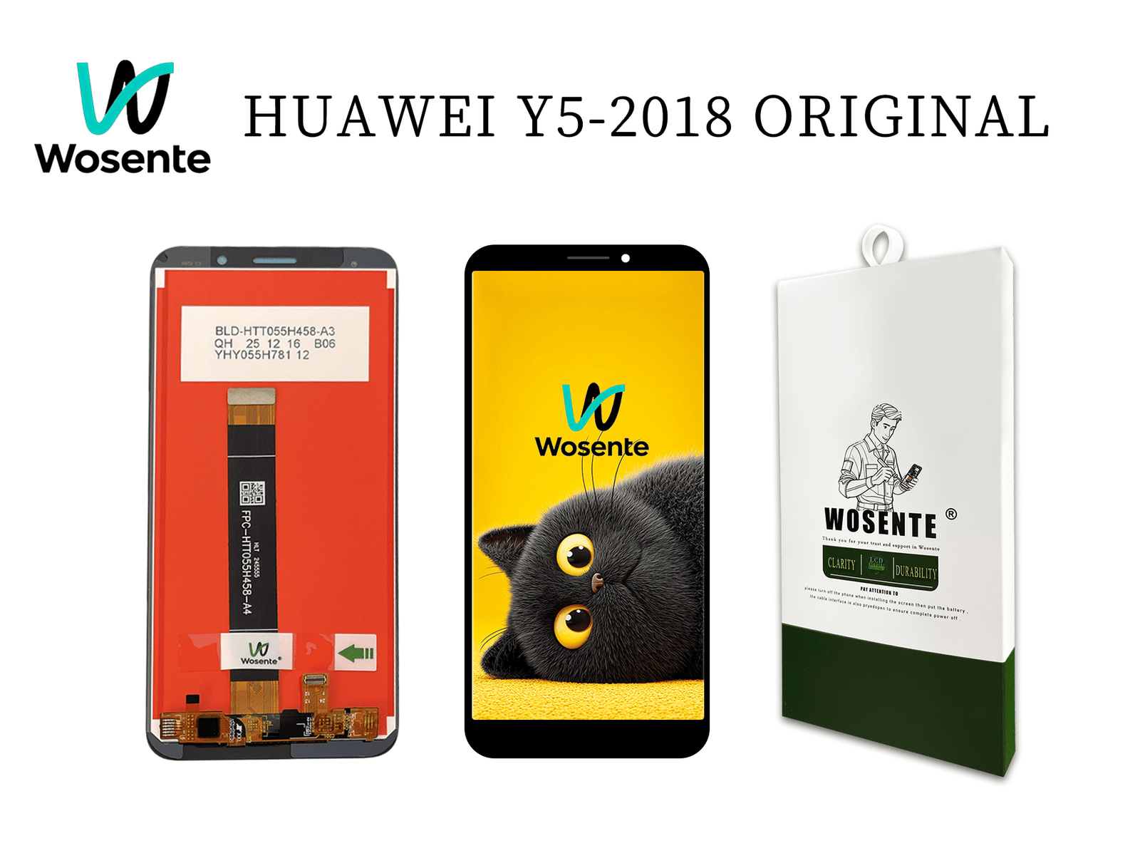 HUAWEI Y5-2018 ORIGINAL主图-tuya ORIGINAL LCD SCREEN+Digitizer Assembly for HUAWEI MATE10-LITE (Copy) - Imagen 1