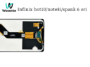ORIGINAL LCD Screen + Digitizer Assembly for INFINIX HOT 10/NOTE 8I/SPANK 6 - Image 3