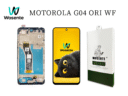 ORIGINAL WITH FRAME LCD Screen + Digitizer Assembly for MOTOROLA G04