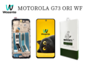 ORIGINAL WITH FRAME LCD Screen + Digitizer Assembly for MOTOROLA G73