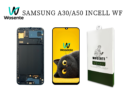 INCELL WITH FRAME LCD Screen + Digitizer Assembly for SAMSUNG A30/A50