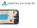 OLED WITH FRAME LCD Screen + Digitizer Assembly for SAMSUNG A34 - Image 3