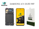 OLED WITH FRAME  LCD SCREEN+Digitizer Assembly for SAMSUNG A71