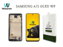 OLED WITH FRAME LCD Screen + Digitizer Assembly for SAMSUNG A72