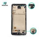 OLED WITH FRAME LCD Screen + Digitizer Assembly for SAMSUNG A72 - Image 4
